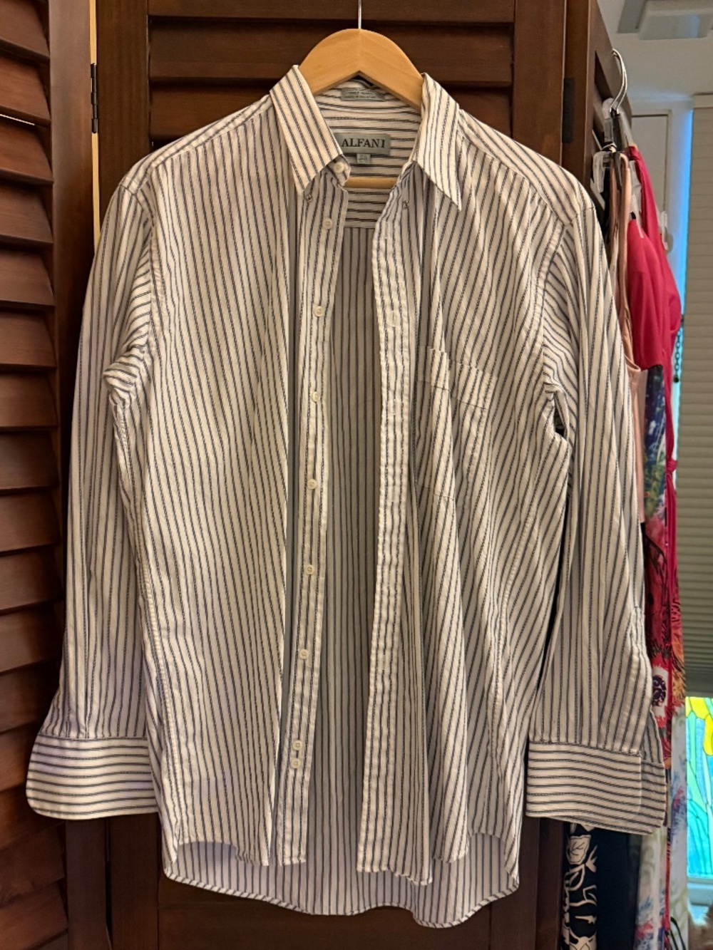 ALFANI MEN'S DRESS SHIRT 15 1/2 32/33